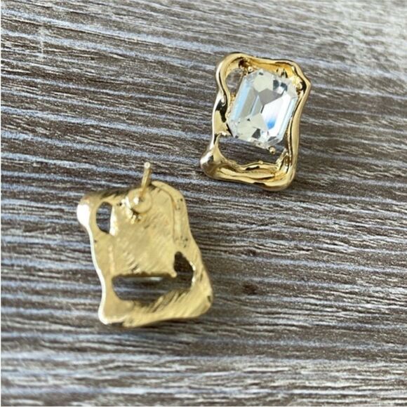 Vintage style stud earrings N363 - Picture 4 of 6